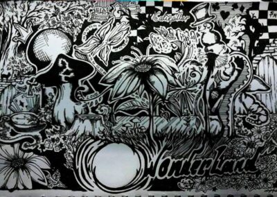 wonderland_black_pen_drawing_tegning_sort_magic